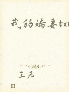 我的娇妻txt