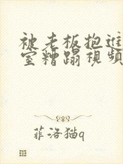 被老板抱进办公室糟蹋视频封面