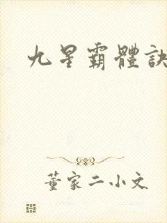 九星霸体诀小说