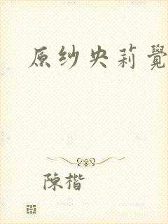 原纱央莉觉醒封面