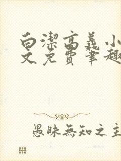 白洁高义小说全文免费笔趣阁在线阅读