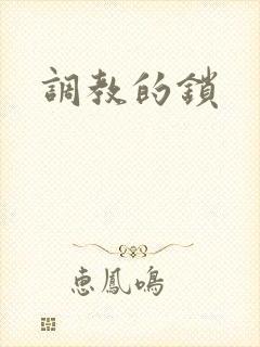 调教的锁封面