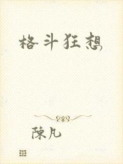 格斗狂想封面