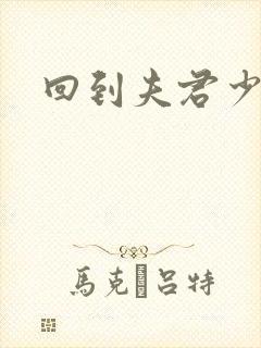回到夫君少年时