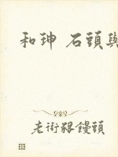 和珅 石头与水