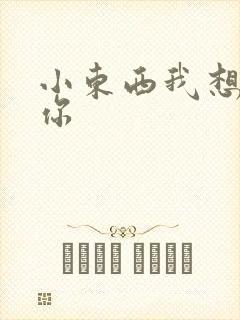小东西我想弄坏你