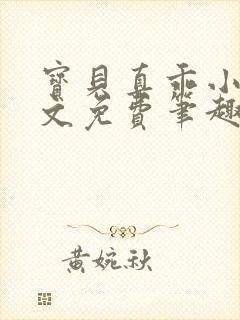 宝贝真乖小说全文免费笔趣阁封面