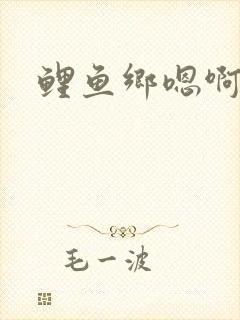 鲤鱼乡嗯啊