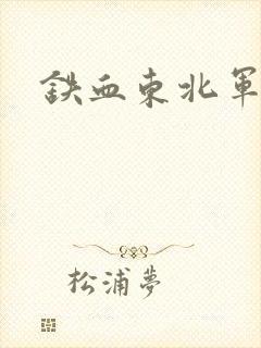 铁血东北军