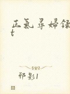 正气寻妇录txt
