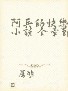 阿兵的快乐生活小说 全章节阅读免费