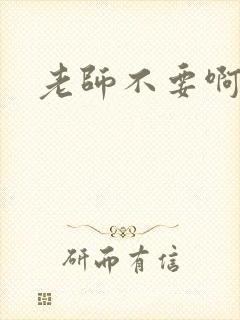 老师不要啊h封面