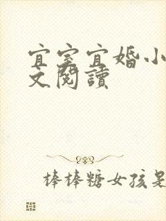 宜室宜婚小说全文阅读