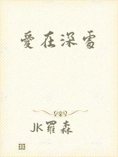 爱在深处封面