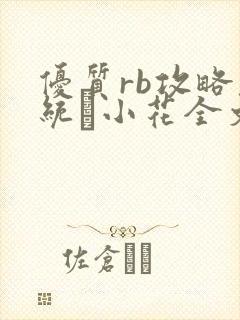 优质rb攻略系统寀小花全文免费阅读