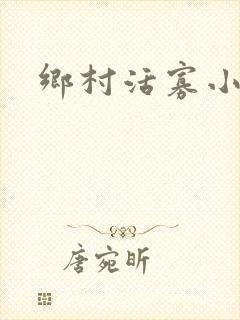 乡村活寡小说封面
