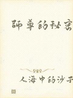 师尊的秘密封面