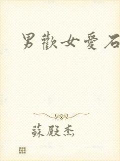 男欢女爱石封面