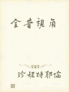 金昔视角封面