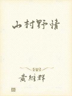 山村野情封面