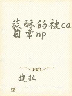 苏酥的被cao日常np封面