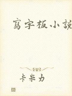 写字板小说