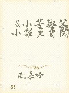 《小芳与父亲》小说免费阅读封面