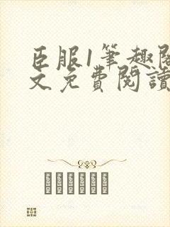 臣服1笔趣阁全文免费阅读无弹窗封面