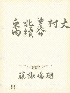 东北农村大炕乱肉续公封面