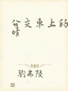 公交车上的诗请晴