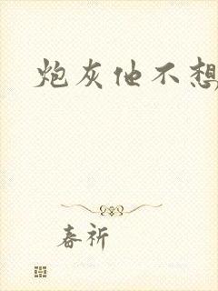 炮灰他不想活了封面