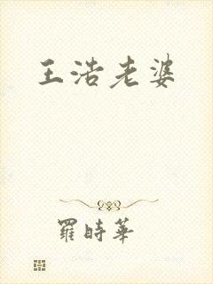 王浩老婆