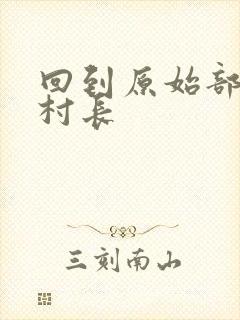 回到原始部落当村长封面