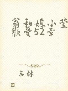 翁和媳小莹浴室欢爱52章封面