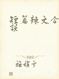 短篇辣文合集小说