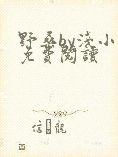 野桑by浅小说免费阅读