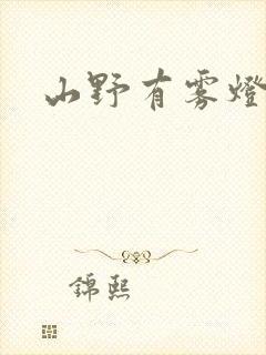 山野有雾灯