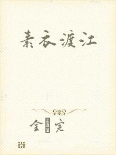 素衣渡江封面
