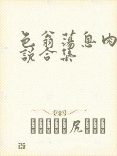 色翁荡息肉欲小说合集