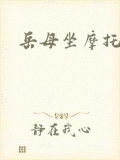 岳母坐摩托