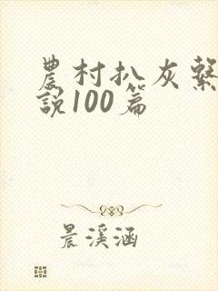 农村扒灰系列小说100篇封面