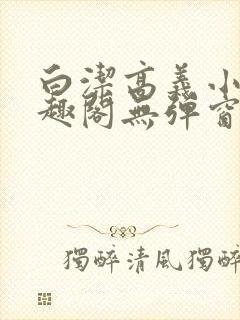 白洁高义小说笔趣阁无弹窗版特色