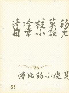 清冷校草的堕落日常小说免费阅读