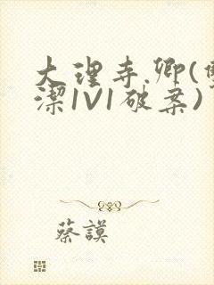 大理寺.卿(双洁1V1破案)