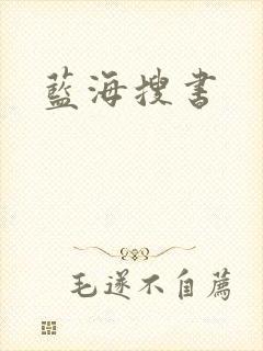 蓝海搜书
