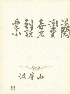 爱到春潮滚滚来小说免费阅读封面