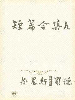 短篇合集h封面
