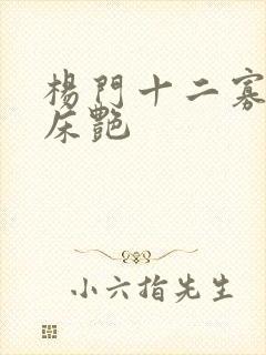 杨门十二寡妇肉床艳