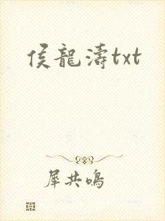 侯龙涛txt