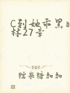 C到她乖黑暗森林27章